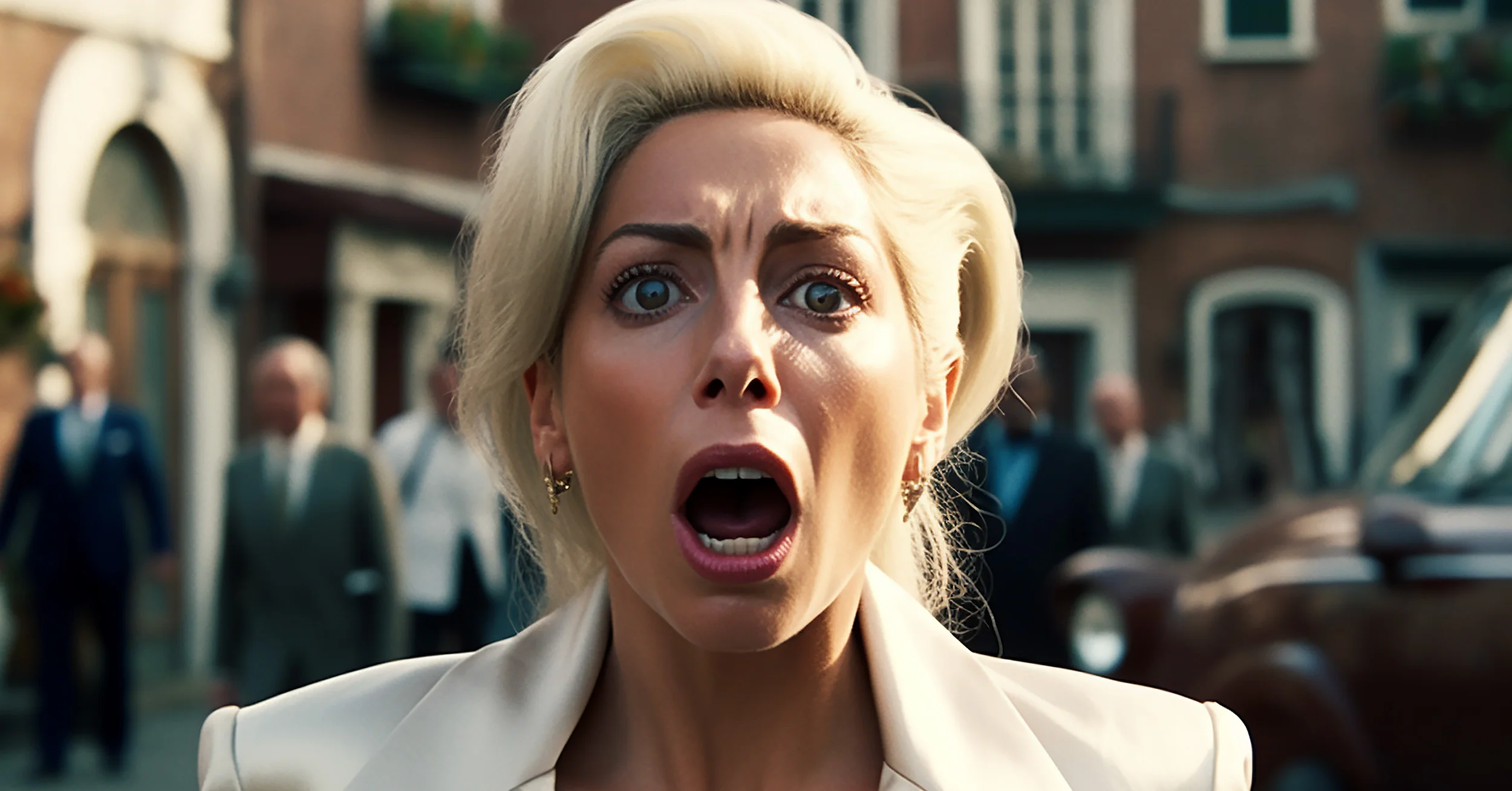 Shocked Lady Gaga