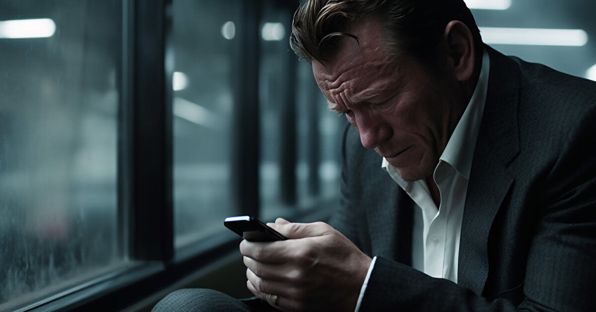 Depressed Business Executive